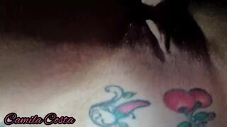 My stepmom stay alone with me... Cum inside her pussy