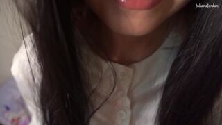 Gorgeous Mommy Decided to Jerk Off to Porno, But Stepson Caught Her At the Moment When Her Fingers Dipped To Pussy. - 2 image