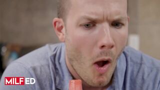 Milfed - Brunette Bombshell Andy James Slides Her Dripping Wet Pussy On The IT Guy's Cock