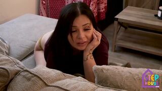 Hot Mom Got Stuck In The Couch And Fucked