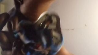 Big Plump Ebony Tits Tia Enjoying The Gloryhole