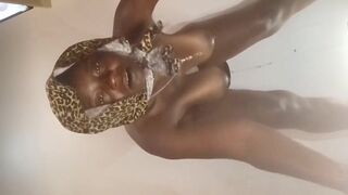 Big Plump Ebony Tits Tia Enjoying The Gloryhole