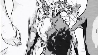 sisters sucking dick in the cartoon