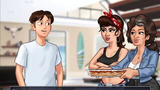 Summertime Saga Cap 80 - Fucking The Mature MILF From The Maid