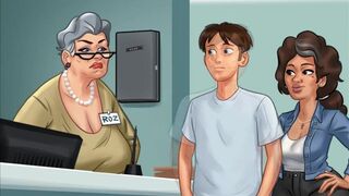 Summertime Saga Cap 79 - The Hospital Receptionist Gives Me A Blowjob