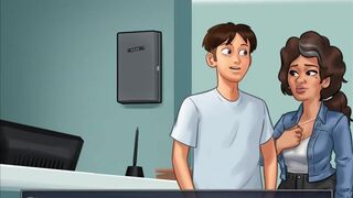 Summertime Saga Cap 79 - The Hospital Receptionist Gives Me A Blowjob