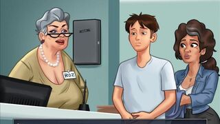 Summertime Saga Cap 79 - The Hospital Receptionist Gives Me A Blowjob