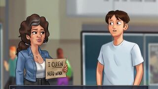 Summertime Saga Cap 79 - The Hospital Receptionist Gives Me A Blowjob