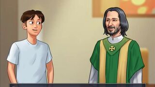 Summertime Saga Cap 79 - The Hospital Receptionist Gives Me A Blowjob