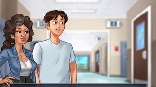 Summertime Saga Cap 79 - The Hospital Receptionist Gives Me A Blowjob