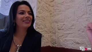 Hot milf Shalina Devine fucked hard in the ass by a french cock