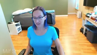 CAMMING E14 Morning Coffee Live Stream With Milf Stella
