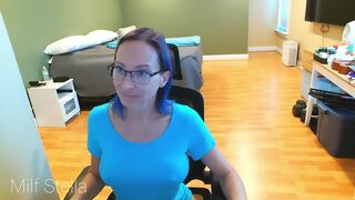 CAMMING E14 Morning Coffee Live Stream With Milf Stella