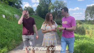 Russian MILF ready to help tourists