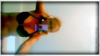 Slut MILF Teases in panties