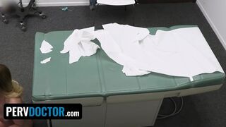 Perv Doctor - Redhead Nurse Helps Nervous Patient Kyler Quinn Relax And Prepare For Doctor's Exam