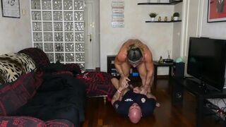 I fuck the policeman who came to arrest me