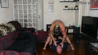 I fuck the policeman who came to arrest me