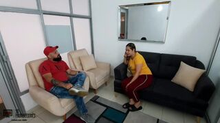 I fuck my stepmother's friend while she pays her a visit PART 1