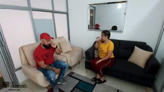 I fuck my stepmother's friend while she pays her a visit PART 1