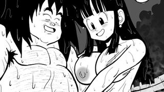 Kamesutra DBZ Erogame 75 Bathing with her Husband's Friend