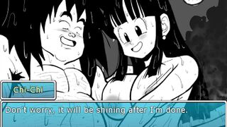 Kamesutra DBZ Erogame 75 Bathing with her Husband's Friend