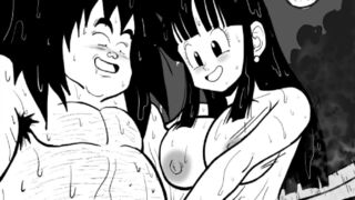 Kamesutra DBZ Erogame 75 Bathing with her Husband's Friend