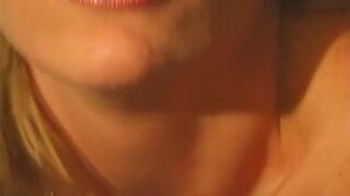 Gorgeous cuttie gets her wet tight pussy drilled deep by a huge dick