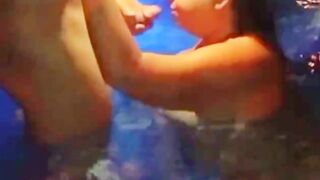 Totally busted wife on cam naked and fucked in hot tub with my best friend