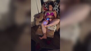 Upskirt Panties Tease While Playing Video Games