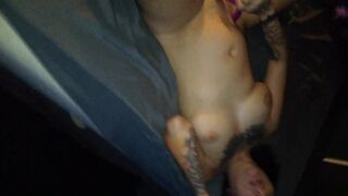 I love that big cock fucking my throat and pussy so he can cum all over me