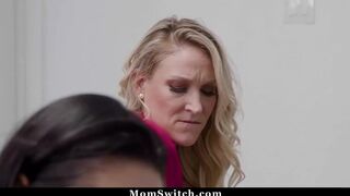 Hot Stepmoms Punish and Swap Their Stepsons to Teach Discipline - Charley Hart, Crystal Rush - MomSwitch