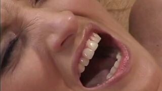 Hot milf masturbates while giving blowjob