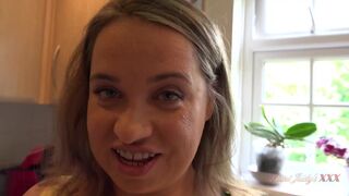 AuntJudysXXX - Fucking your Busty Stepmom Olga in the Kitchen (POV Experience)