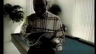 Horny cuttie likes it when a huge black pole slides deep into her cunt