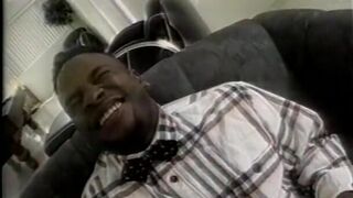 Horny cuttie likes it when a huge black pole slides deep into her cunt