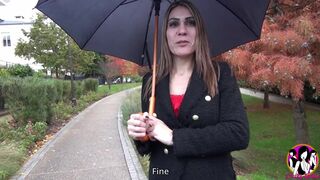 Hot ass french beuty Ludivine gets a hard DP from 2 guys