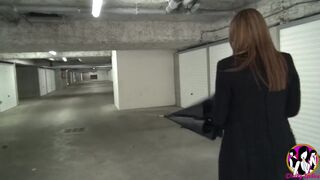 Hot ass french beuty Ludivine gets a hard DP from 2 guys