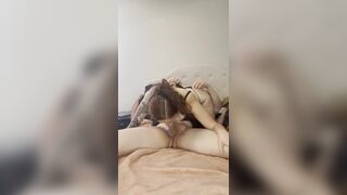 Big Titty MILF fwb missed me and tries to eat me all up