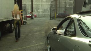 Nughty brunette gets banged hardcore in different fancy positions