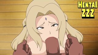 KILLER BEE HAS TSUNADE DOING A BLOWJOB (NARUTO)