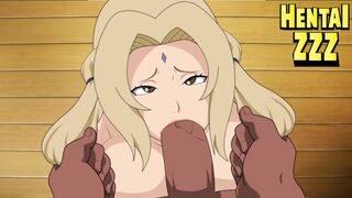 KILLER BEE HAS TSUNADE DOING A BLOWJOB (NARUTO)