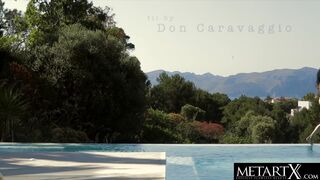 Watch her big tits jiggle as she fucks her pussy with a dildo