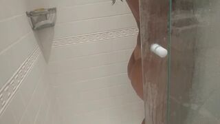 Karina preparing to receive a guest