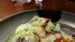 HUGE TITTY STEPMOTHER PLAYS OUT HER FANTASIES WITH HER STEPSON IN A RESTAURANT