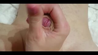 Crazy blogger vs subscriber teaches how to suck cock properly in live streaming