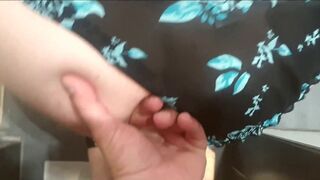 STEPMOM stuck in washing machine, fucked with beer bottle, fingered, fucked and finished in mouth. Enjoy it.