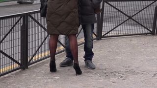 Casting porno de l'australienne cougar Aubrey aux gros seins