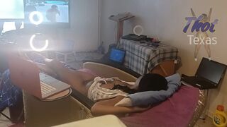 Thot in Texas - Homemade African American Going Crazy Home Alone Part 2