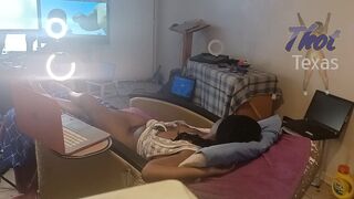 Thot in Texas - Homemade African American Going Crazy Home Alone Part 2